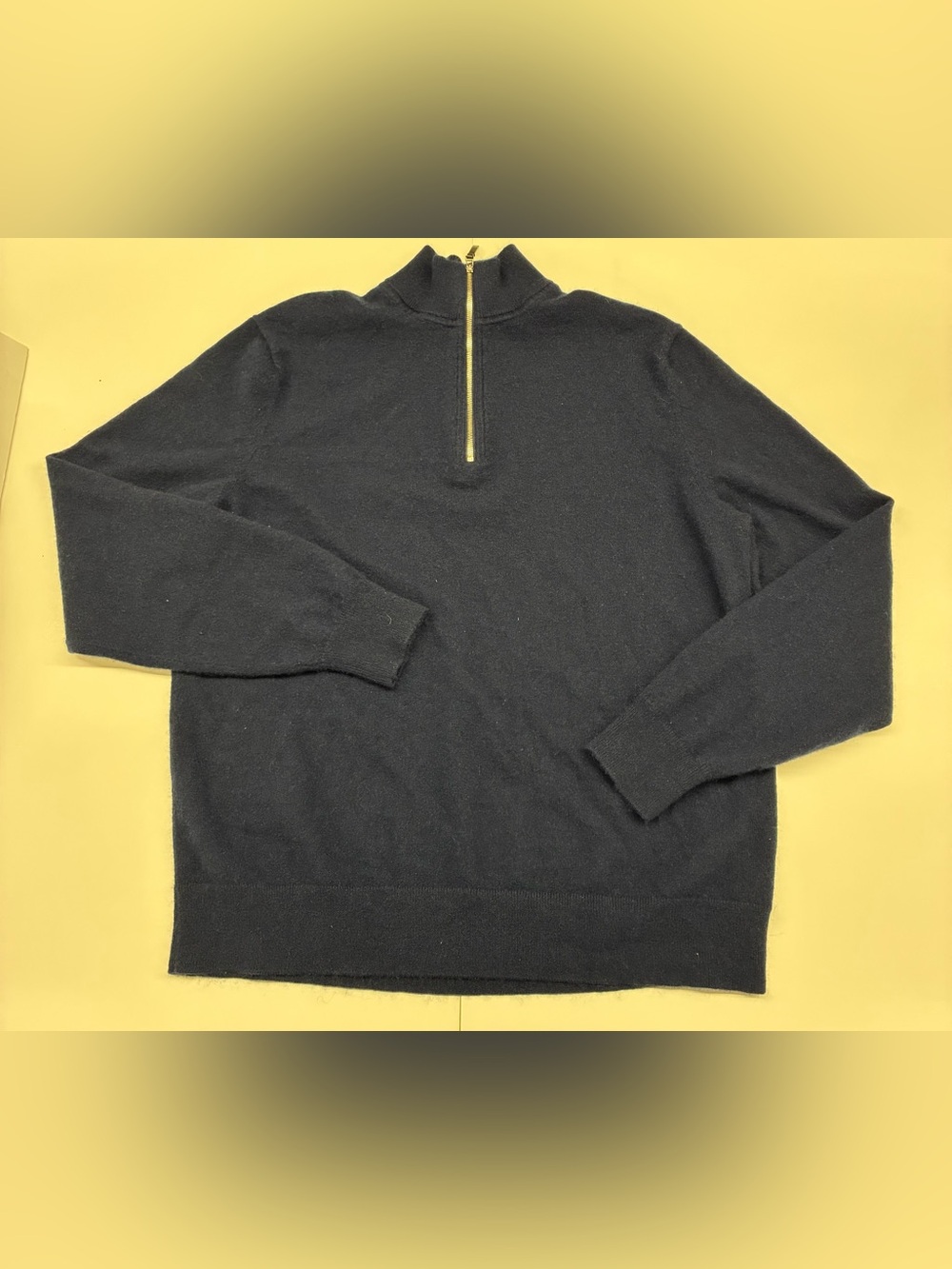 NEW Theory Men's Half-Zip Sweater Size Large